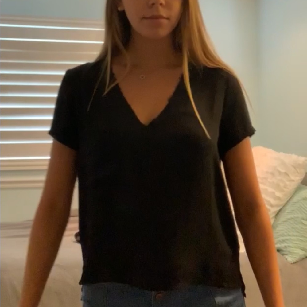 Black dress shirt
